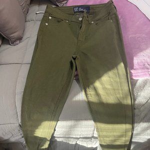 Gap Denim Jeans - Olive Green